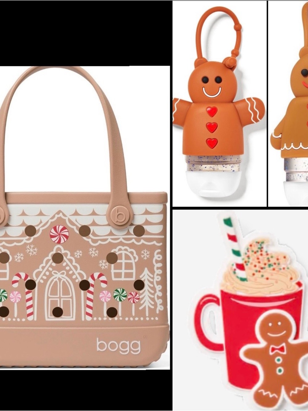 Bogg Bag Bitty Ginger Spice Tote / Bit / Bath & Body Works Gingerbread Pocketbac